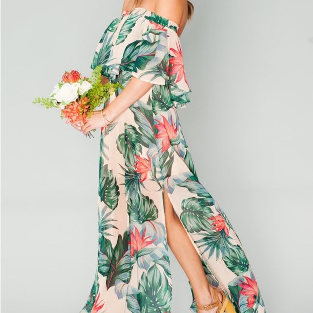 Mumu hacienda dress